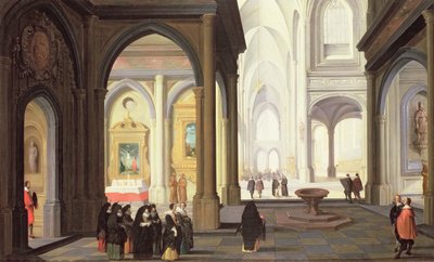 Interno di una Chiesa da Antoni van Dalen